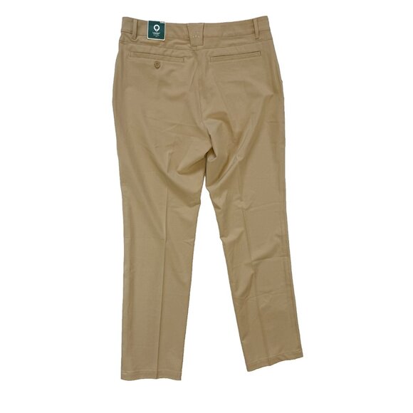 Lesmart Women Golf Pants Trouser Size 8 Khaki Straight Leg Lightweight NWT $99 - Picture 3 of 16
